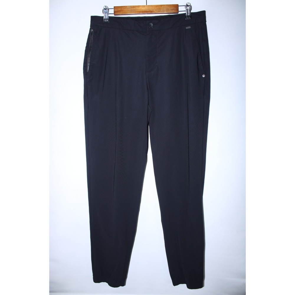 Vuori Men's Medium Black Stretchy Fleet Sport Joggers
